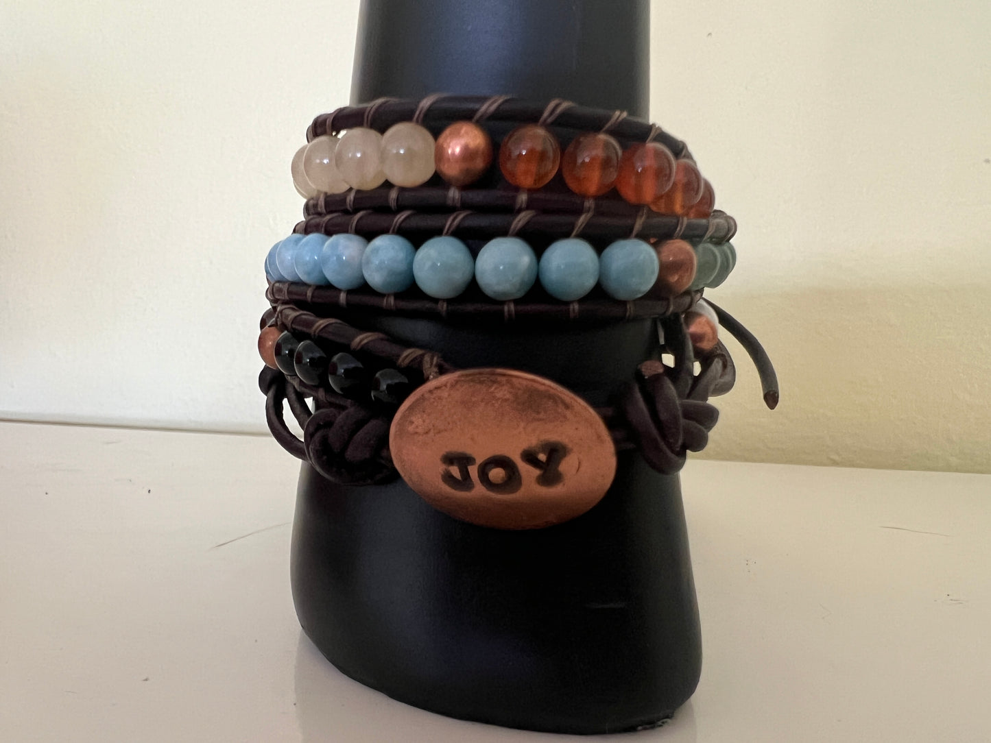 Triple Wrap Chakra Bracelet