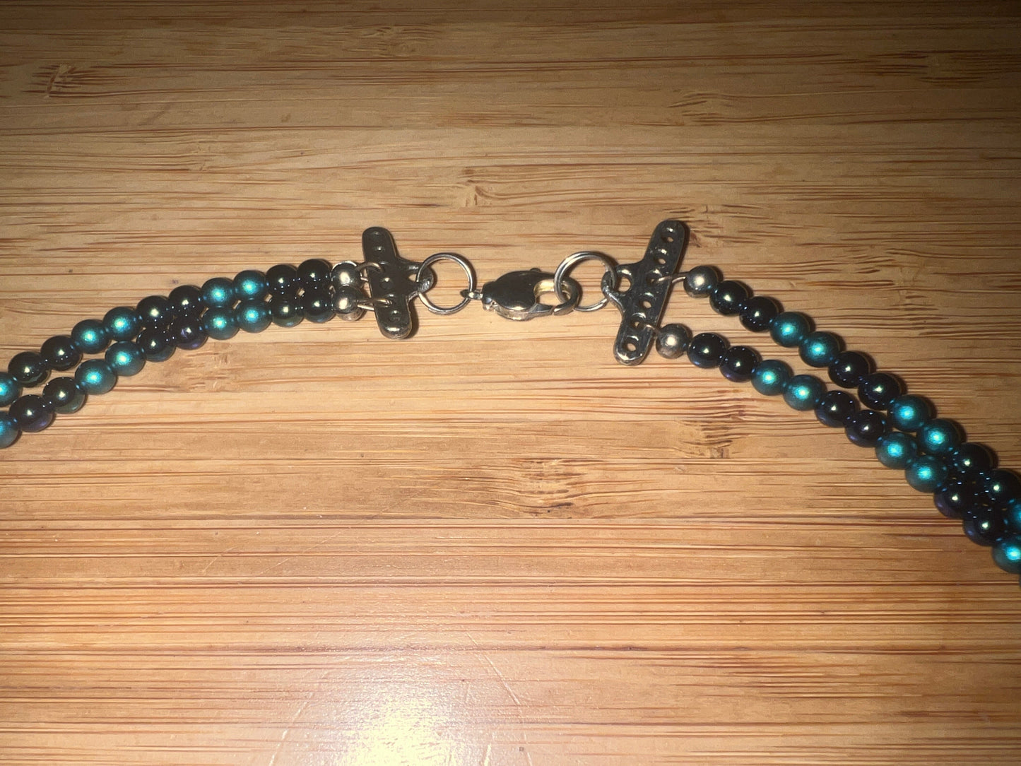 Blue-Green Apatite Necklace