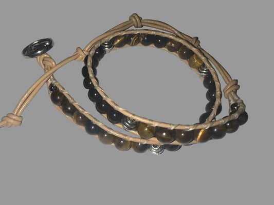 Tiger Eye Double Wrap