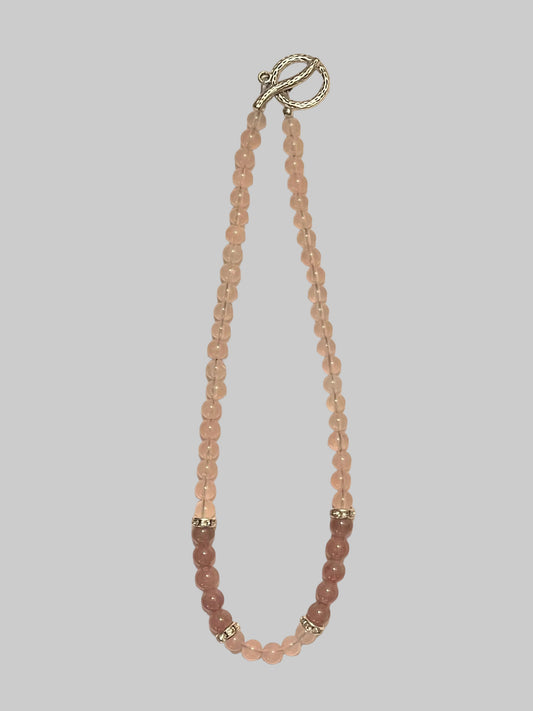 Rose Quartz with Bling
